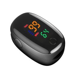 Digital Fingertip Pulse Oximeter with LED Display